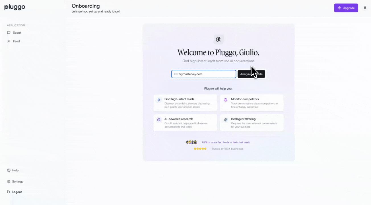Connect demonstration
